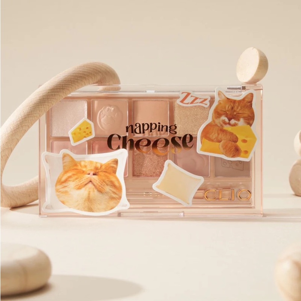 Clio ‘Napping Cheese’ eyeshadow palette - Koshort Limited Edition